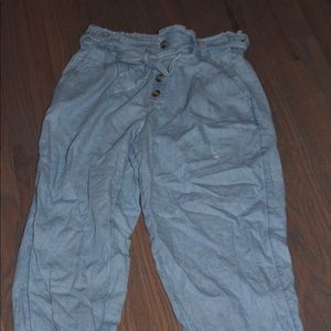 American Eagle Paperbag Pants